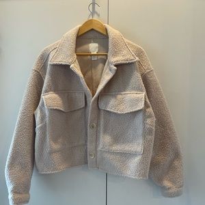 Beige Teddy Jacket
